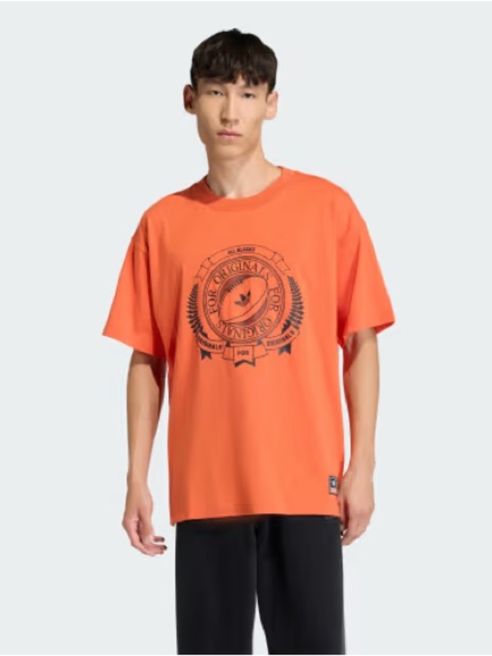 ADIDAS ORIGINALS & ALL BLACKS LOOSE GRAPHIC SS TEE